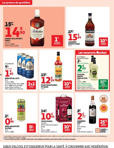 Folder Auchan - Auchan Supermarché van 20/10 tot 24/10 - side 16