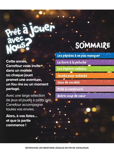 Catalogue Carrefour Market - Carrefour Market - Prêt à jouer avec nous? valable dès le 16/10 au 24/12 - page 3
