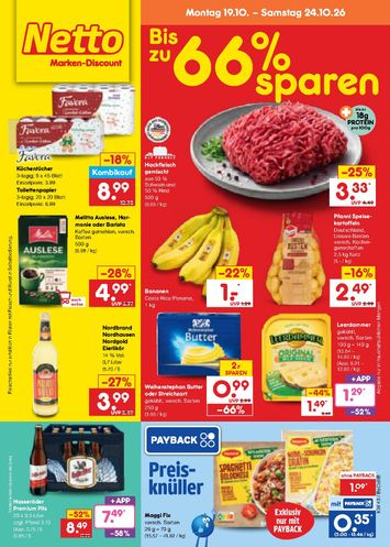 Prospekt Netto - Netto Marken Discount gültig ab 19.10. bis 24.10. - seite 1