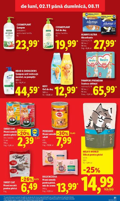 Catalogul Lidl - Lidl - Black deals de la 02.11. până la 08.11. - pagina 31