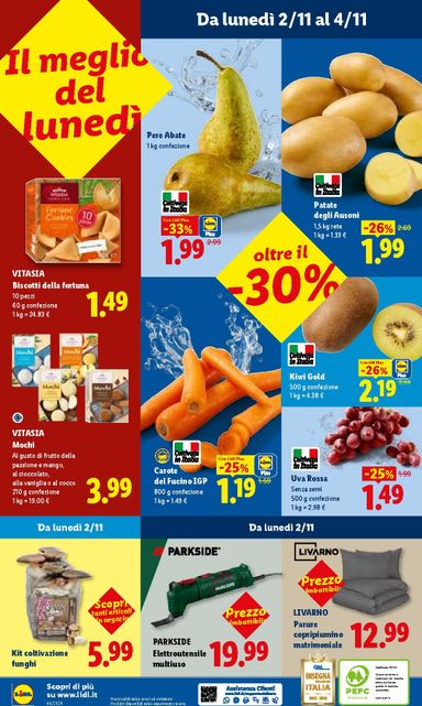 Volantino Lidl - Lidl valido dal 29/10 al 04/11 - pagina 61