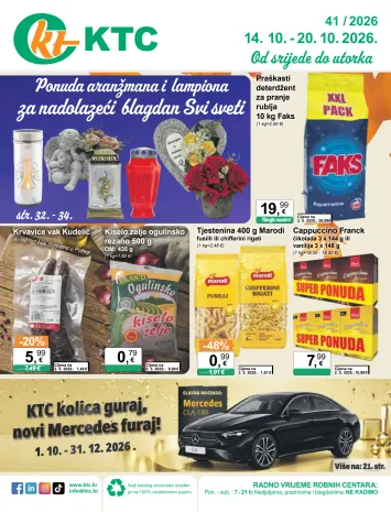 Katalog KTC - KTC vrijedi od 14.10. do 20.10. - stranica 1