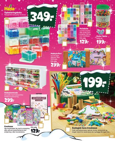 Brochurer Bilka - Bilka - Billies bedste legetøjskatalog gyldig fra 09.10. til 31.12. - side 63