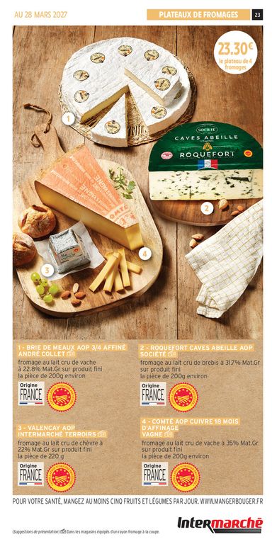 Catalogue Intermarché - Intermarché - Les Menus Traiteur valable dès le 06/10 au 28/03 - page 23
