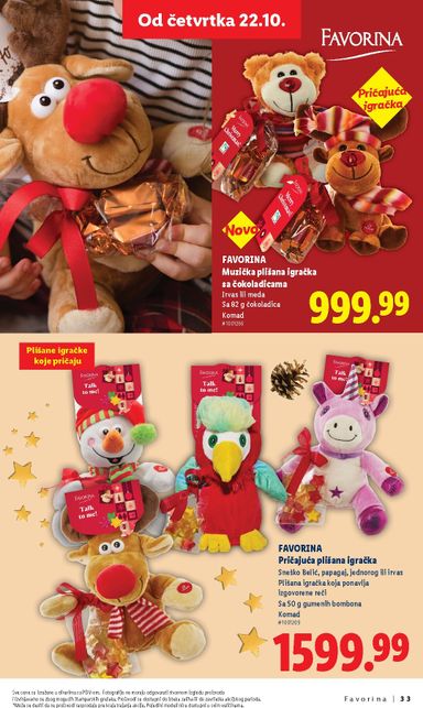 Katalog Lidl - Lidl - Favorina od 22.10 do 31.12 - strana 33
