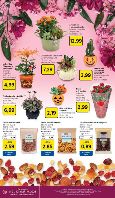 Leták Tesco - Tesco od 21.10. do 27.10. - strana 22