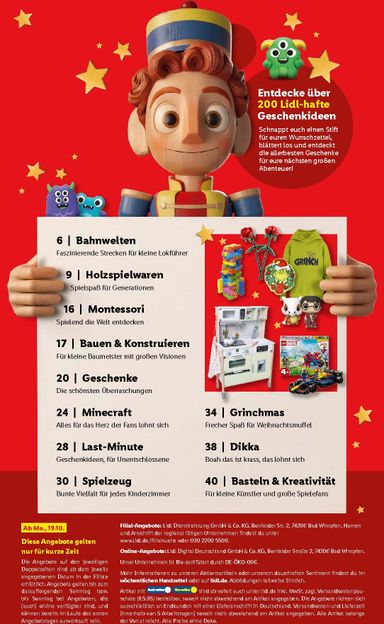 Prospekt Lidl - Lidl - Entdecke zahlreiche Geschenkideen gültig ab 19.10. bis 24.12. - seite 2