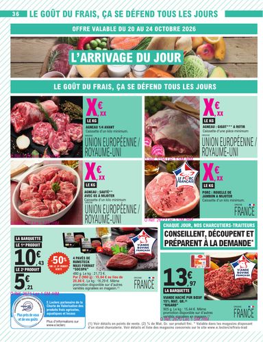 Catalogue E.Leclerc - E.Leclerc valable dès le 20/10 au 31/10 - page 36