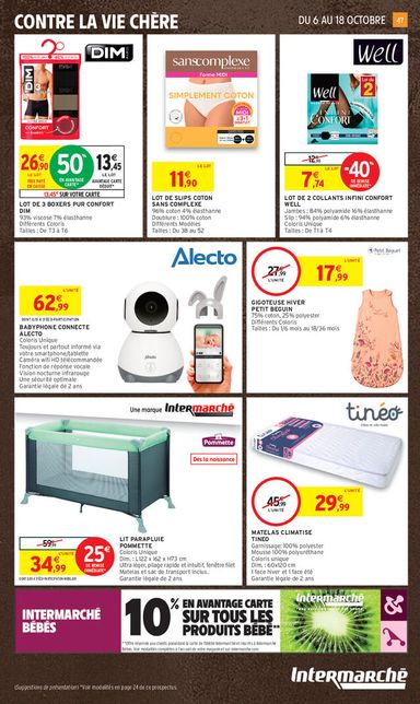 Catalogue Intermarché - Intermarché valable dès le 06/10 au 18/10 - page 47