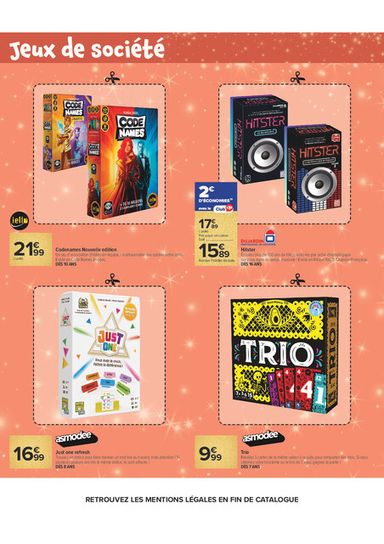 Catalogue Carrefour Market - Carrefour Market - Prêt à jouer avec nous? valable dès le 16/10 au 24/12 - page 45