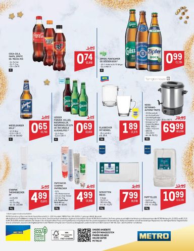 METRO-Flugblatt - Metro - Durststrecke gültig ab 15.10. bis 28.10. - seite 2
