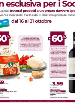 Volantini Coop Firenze da giovedì 22/10