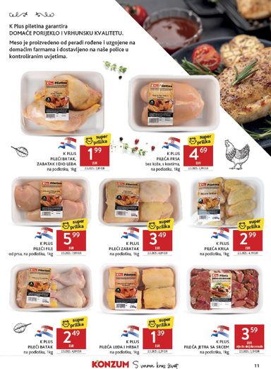Katalog Konzum - Konzum vrijedi od 28.10. do 03.11. - stranica 11