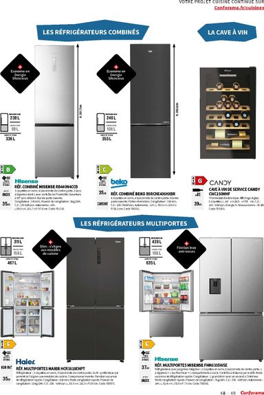 Catalogue Conforama - Conforama - Guide Cuisine valable dès le 01/03 au 31/12 - page 49