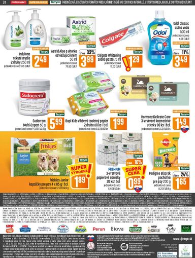 Leták COOP Jednota - COOP Jednota od 22.10. do 28.10. - strana 24