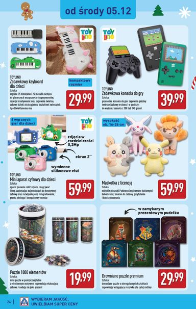 Gazetka ALDI - ALDI - Katalog zabawkowy od 31.10. do 12.12. - strona 24