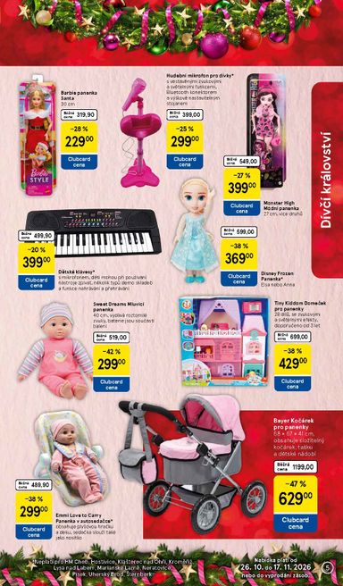 Leták Tesco - Tesco - Vánoční katalog hraček od 26.10. do 17.11. - strana 5