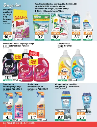 Katalog KTC - KTC vrijedi od 28.10. do 03.11. - stranica 34