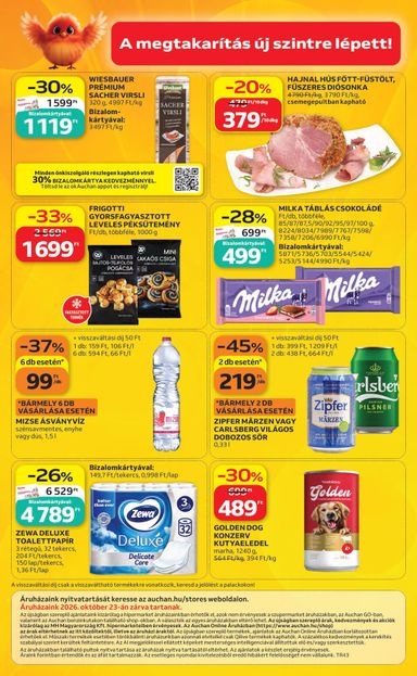Akciós újság Auchan - Auchan Hipermarket érvényes 10.22.-tól 10.28.-ig - 58 oldal
