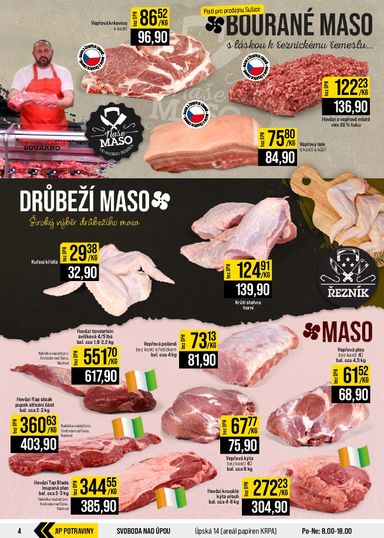 Leták JIP - JIP - České Budějovice, Most, Náchod, Sušice, Svoboda nad Úpou od 28.10. do 03.11. - strana 4