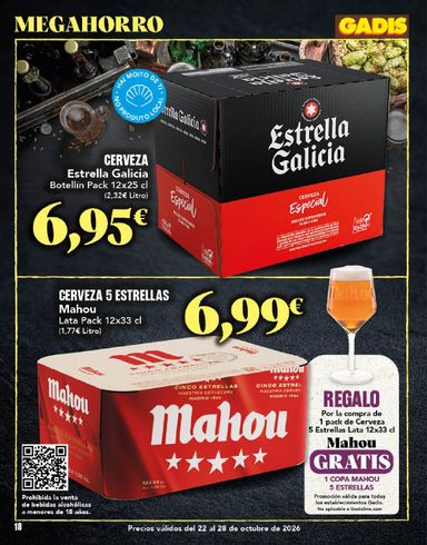 Folleto Gadis - Gadis del 22/10 al 28/10 - página 18