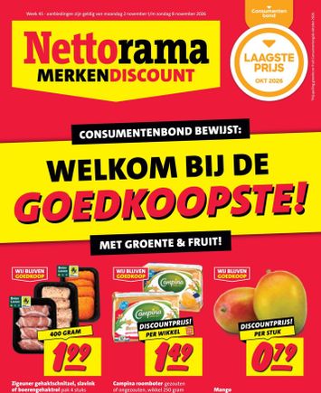 Folder Nettorama - Nettorama van 02-11 tot 08-11 - side 1
