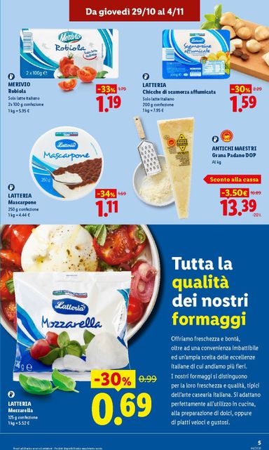 Volantino Lidl - Lidl - Nuova apertura Arezzo valido dal 29/10 al 04/11 - pagina 5