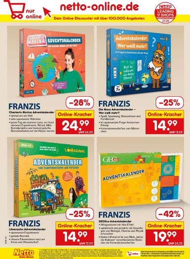 Prospekt Netto - Netto Marken Discount - Wochenende gültig ab 28.10. bis 31.10. - seite 68