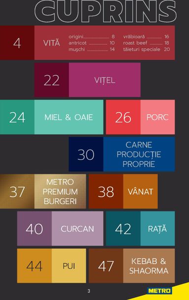 Catalogul Metro - Metro - Carne pentru Profesioniști de la 01.01. până la 31.12. - pagina 3
