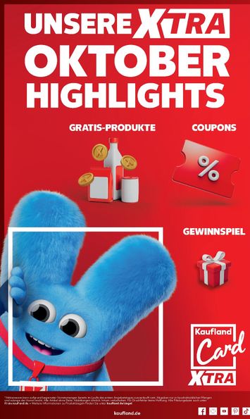 Prospekt Kaufland - Kaufland - Xtra gültig ab 12.10. bis 31.10. - seite 1