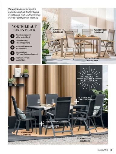 Prospekt Dehner - Dehner - Gartenmöbel Trends gültig ab 02.03. bis 31.10. - seite 19