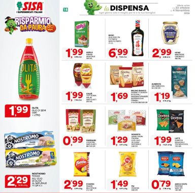 Volantino Sisa - Sisa valido dal 22/10 al 04/11 - pagina 18