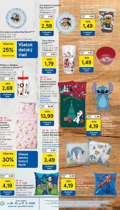 Leták Tesco - Tesco od 28.10. do 03.11. - strana 32