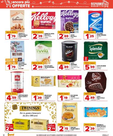 Volantino Iperal - Iperal - Ancora più offerte valido dal 28/10 al 10/11 - pagina 14