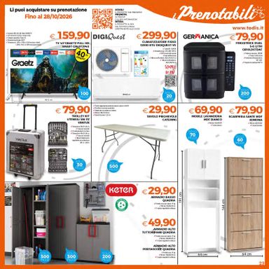 Volantino Todis - Todis valido dal 15/10 al 28/10 - pagina 23
