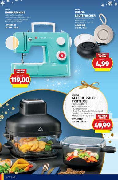 Leták Hofer Rakúsko - Hofer Rakúsko - Unser Weihnachtskatalog od 30.10. do 31.12. - strana 42