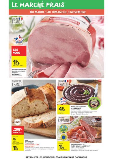 Catalogue Carrefour Market - Carrefour Market valable dès le 03/11 au 15/11 - page 21