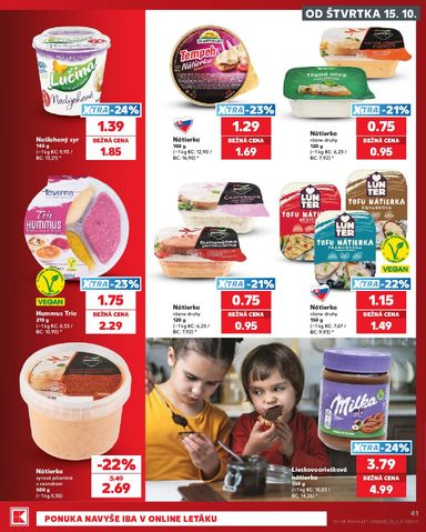 Leták Kaufland - Kaufland od 15.10. do 21.10. - strana 41