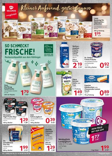 Prospekt Selgros - Selgros - Food gültig ab 22.10. bis 28.10. - seite 10