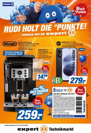 Prospekt expert - expert gültig ab 23.10. bis 29.10. - seite 1
