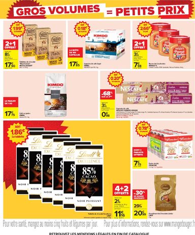 Catalogue Carrefour - Carrefour - Gros Volumes = Petits Prix valable dès le 22/10 au 09/11 - page 21