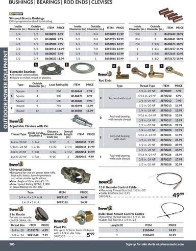 Flyer Princess Auto - Princess Auto - Outdoor Power Equipment valid since 04-21 until 12-31 - page 60