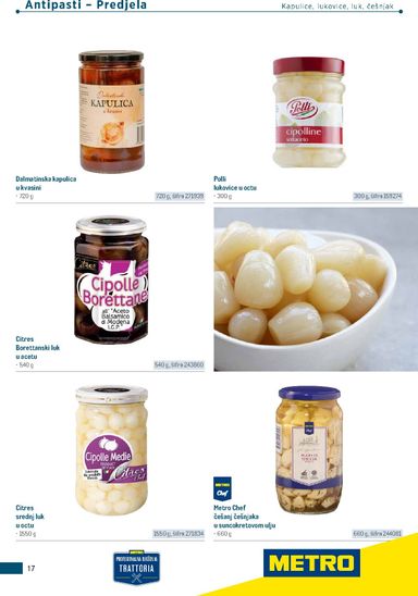Katalog Metro - Metro - Poslovna rješenja - Trattoria vrijedi od 04.03. do 31.12. - stranica 17