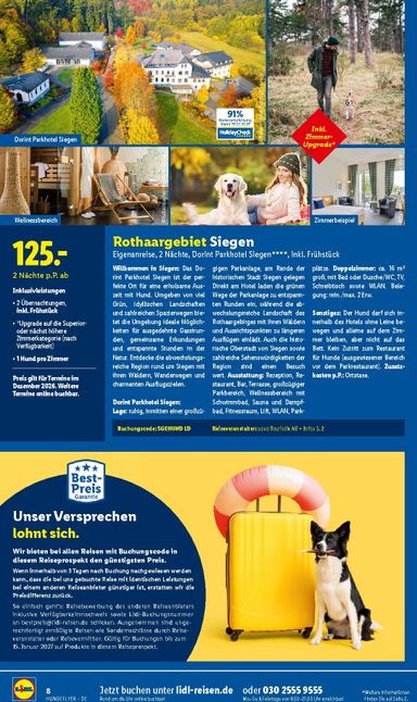 Prospekt Lidl - Lidl - Urlaub mit Hund gültig ab 29.07. bis 31.12. - seite 8