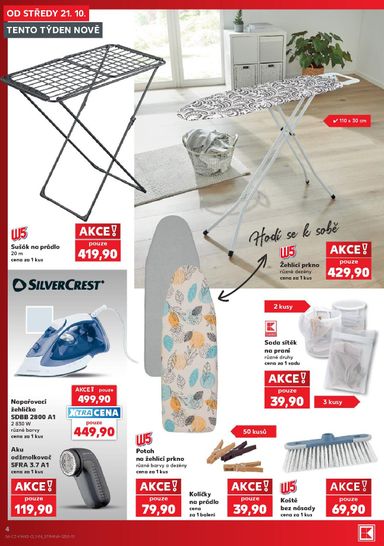 Leták Kaufland - Kaufland - Ostrava - Spotřební zboží od 21.10. do 27.10. - strana 4