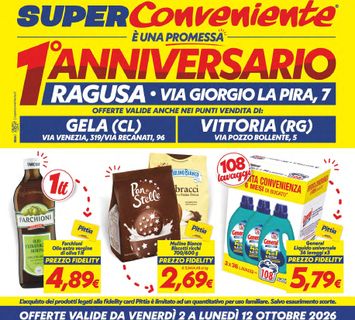 Volantino Super Conveniente - Super Conveniente - Ragusa, Gela, Vittoria valido dal 02/10 al 12/10 - pagina 1