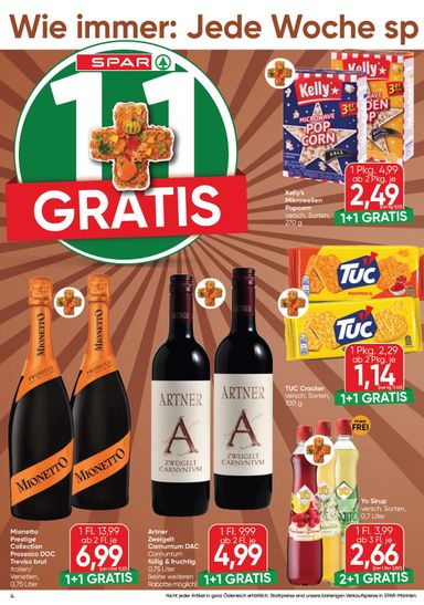 SPAR-Flugblatt - SPAR gültig ab 22.10. bis 04.11. - seite 4