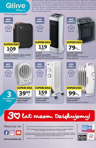 Leták Auchan Poľsko - Auchan Poľsko - Domowe klimaty od 29.10. do 10.11. - strana 2