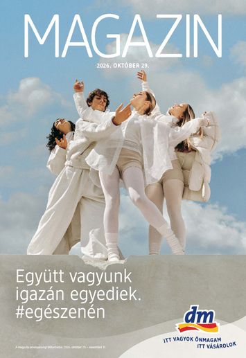 Akciós újság dm - dm érvényes 10.29.-tól 11.11.-ig - 1 oldal