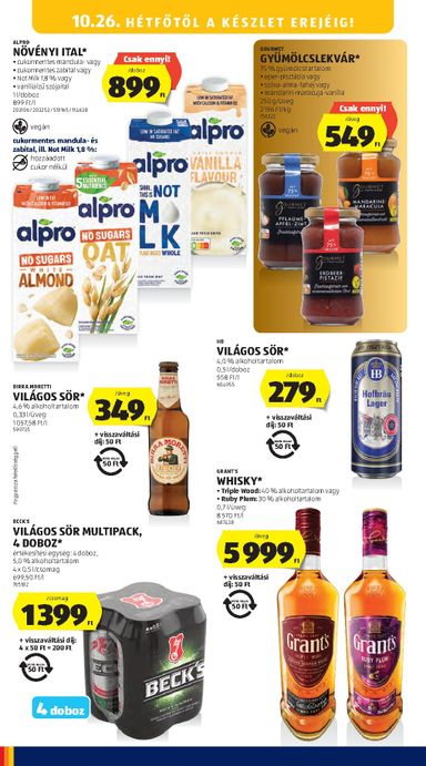 Akciós újság Aldi - Aldi érvényes 10.22.-tól 10.28.-ig - 26 oldal